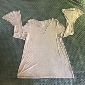 American Eagle Bell Sleeve Top